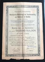 NL Maatschappij Zekerheidsstelling Ambtenaren 1902, Verzenden, Voor 1920, Aandeel