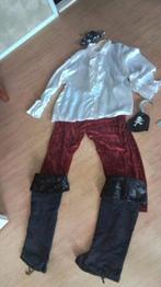 Piratenpak heren  XXL, Carnaval, Maat 56/58 (XL), Ophalen of Verzenden, Zo goed als nieuw