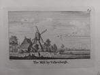 106 / De molen Valkenburg bij de Rijn Gravure A. Rademaker, Antiek en Kunst, Ophalen of Verzenden
