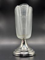 Fries draadglas met zilveren voet, Antiek en Kunst, Ophalen of Verzenden, Zilver