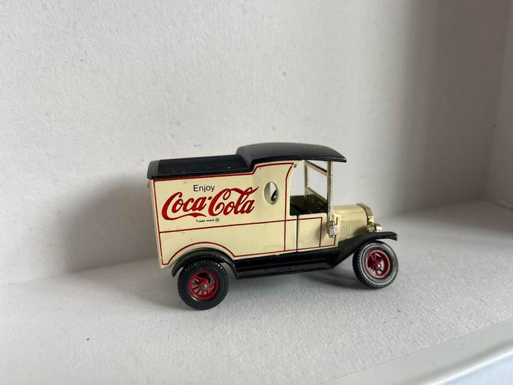 Coca-Cola Model Auto - Vintage Stijl, Hobby en Vrije tijd, Modelauto's | 1:43, Gebruikt, Auto, Overige merken, Ophalen of Verzenden