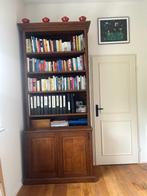 Houten Boekenkast, Ophalen, Met deur(en), 100 tot 150 cm, 200 cm of meer