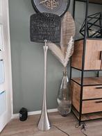 Moderne Staande Lamp - Zwart/Zilver, Huis en Inrichting, Lampen | Vloerlampen, Ophalen, Zo goed als nieuw, Metaal, Modern