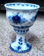 Russisch blauw porseleinen kelkje #1 (handgemaakt), puntgaaf, Ophalen of Verzenden, Nieuw, Porselein