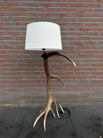 Geweilamp.schemerlamp.geweien.edelhert.damhert.tafellamp., Ophalen of Verzenden, Nieuw, 75 cm of meer