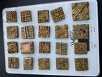 20 bronzen goudgewichten uit de 16e eeuw CE serie 20, Ophalen of Verzenden