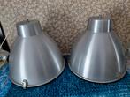2 industriele lampen, Huis en Inrichting, Lampen | Hanglampen, Ophalen of Verzenden, Gebruikt, Minder dan 50 cm