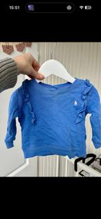 Ralph lauren meisjes sweater met ruffles - maat 6m, Kinderen en Baby's, Babykleding | Maat 68, Ophalen of Verzenden, Zo goed als nieuw