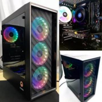 Super Game Pc i7 8700, 32gb, RX6600 XT 8gb oc, SSD, 27" Led beschikbaar voor biedingen