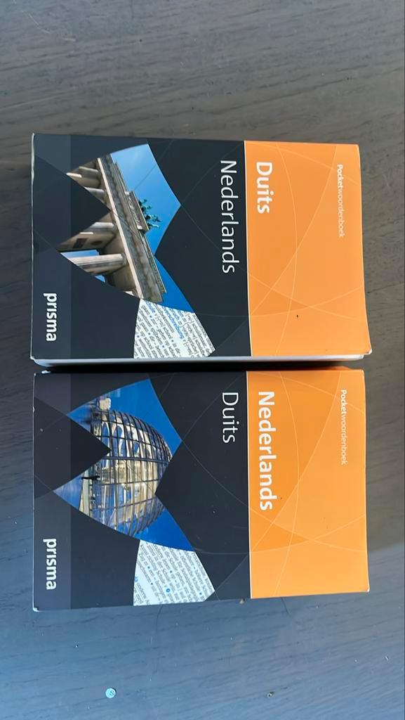 pocketwoordenboek Duits-Nederlands en Duits-Nederlands, Boeken, Woordenboeken, Zo goed als nieuw, Duits, Prisma of Spectrum, Ophalen of Verzenden