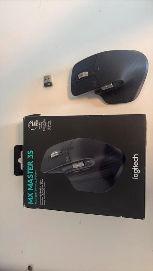 Logitech MX Master 3S, Computers en Software, Muizen, Zo goed als nieuw, Rechtshandig, Ophalen of Verzenden