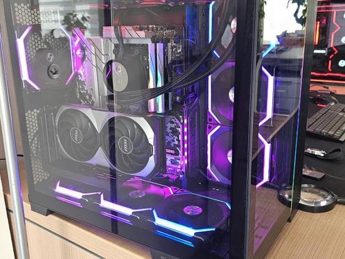Gaming PC R9 7950X3D, RTX4070, 32GB DDR5, 3TB opslag, 10 GbE, Computers en Software, Desktop Pc's, Zo goed als nieuw, 4 Ghz of meer