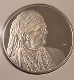 Zilveren Herdenkingsmunt Koningin Emma, Postzegels en Munten, Munten | Nederland, Zilver, Koningin Wilhelmina, Losse munt, Overige waardes
