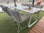 4 Seasons Fabrice Tuinset RVS/Keramiek - Showmodel, Ophalen, Zo goed als nieuw