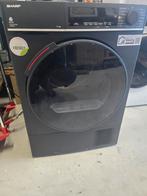 Sharp Blackline droger A++ 10kg 2 keer gebruikt, Vestel, Minder dan 85 cm, Overige typen, 8 tot 10 kg