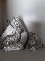 Chocoladevorm chocolademal Heris paashaas met mand, Verzenden