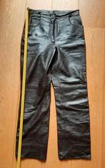 IZGS Elegante LEREN BROEK héél donker bruin maat 38, Maat 38/40 (M), Bruin, Ophalen of Verzenden, Zo goed als nieuw