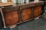 Antieke Buffetkast met veel opbergruimte, Huis en Inrichting, Kasten | Buffetkasten, Ophalen, Gebruikt, 200 cm of meer, Minder dan 100 cm