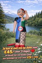 Opblaasbare Sarah pop - Halve Sarah, Ophalen of Verzenden, Gebruikt, Feestartikel, Abraham of Sarah