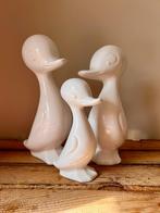Schattige familie eendjes in keramiek vintage retro, Verzamelen, Beelden en Beeldjes, Verzenden, Zo goed als nieuw, Dier