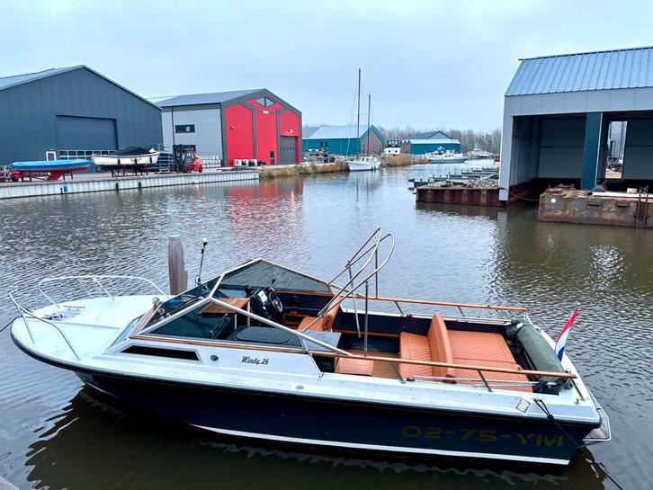 Windy 24 open | 5,7L v8 mercruiser | Cruiser, Tender, Retro, Watersport en Boten, Motorboten en Motorjachten, Gebruikt, Polyester