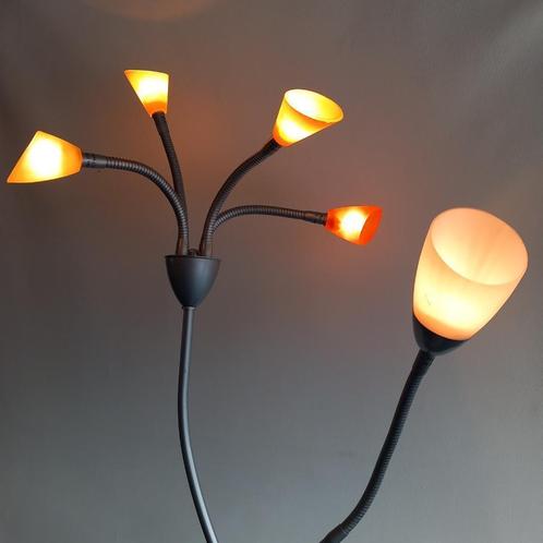Sölken Leuchten tafellamp – designlamp vintage, Huis en Inrichting, Lampen | Tafellampen, Gebruikt, 50 tot 75 cm, Glas, Metaal
