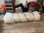 Natuur latex/ biologisch katoen Topper Matras, Ophalen, Gebruikt, 210 cm, Tweepersoons