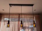Eetkamer hanglamp, Huis en Inrichting, Lampen | Hanglampen, 50 tot 75 cm, Zo goed als nieuw, Glas, Ophalen