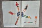 Uitvouwbare Spice girls poster (edition Impuls deo), Ophalen of Verzenden, Gebruikt