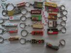 18 sleutelhangers,chocolade,koek,kauwgom,van HoutenBros enz, Verzamelen, Sleutelhangers, Ophalen of Verzenden, Gebruikt