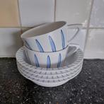 Mepal Rosti Melamine Wave soepkommen Lavendel en schaaltjes, Caravans en Kamperen, Ophalen of Verzenden