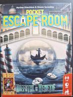 Escaperoom, Diefstal in Venetië, pocket versie, Een of twee spelers, Ophalen of Verzenden, Zo goed als nieuw, 999  Games