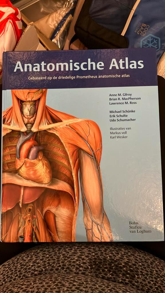 A.M. Gilroy - Anatomische Atlas Prometheus eendelige editie, Boeken, Wetenschap, Zo goed als nieuw, Ophalen of Verzenden
