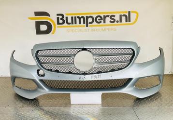 Bumper Mercedes C Klasse W205  14-17 Voorbumper 1-A4-14481z beschikbaar voor biedingen