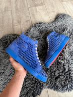 Christian Louboutin Pervenche Suede Purple Size 42, Christian Louboutin, Overige kleuren, Ophalen of Verzenden, Sneakers of Gympen