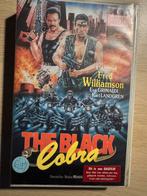 The Black Cobra VHS - Actie Klassieker! Ex rental, Vanaf 16 jaar, Ophalen of Verzenden, Gebruikt