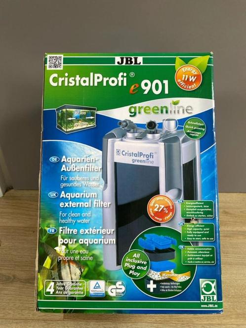 JBL Cristalprofi e901 Greenline buitenfilter voor aquaria va, Dieren en Toebehoren, Vissen | Aquaria en Toebehoren, Zo goed als nieuw