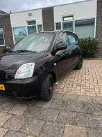 Kia Picanto 1.1 48KW 2006 Zwart, Auto's, Kia, 836 kg, 4 cilinders, 400 kg, Zwart