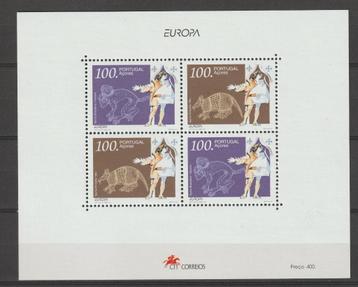 TSS Kavel 3310090 Portugal Azoren Europa pf  minr blok 14    beschikbaar voor biedingen