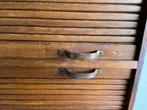 Prachtige antieke eiken houten archiefkast, rolluikkast., Antiek en Kunst, Antiek | Meubels | Kasten, Verzenden