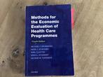 Methods for the economic evaluation,ZGAN, ISBN978019966588-4, Beta, Drummond, Ophalen of Verzenden, Zo goed als nieuw