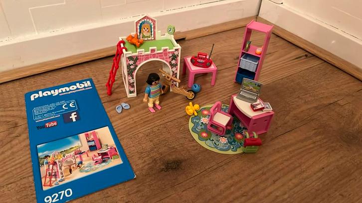 Playmobil 9270 Kinderkamer - Uitbreiding 5303, Kinderen en Baby's, Speelgoed | Playmobil, Zo goed als nieuw, Complete set, Ophalen of Verzenden