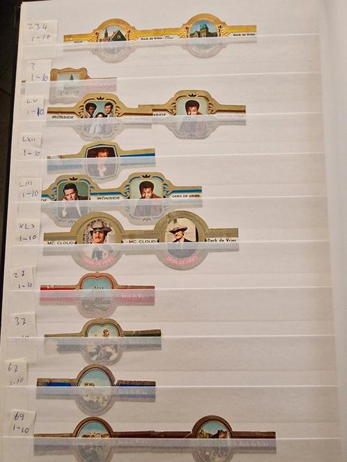 Oude Sigarenbandjes Verzameling, Verzamelen, Overige Verzamelen, Gebruikt, Ophalen of Verzenden