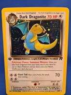 Dark Dragonite 5/82 - Team Rocket (1st edition), Hobby en Vrije tijd, Verzamelkaartspellen | Pokémon, Gebruikt, Losse kaart, Verzenden