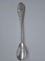 verzilverd lepeltje inhuldiging Koningin Juliana 1948  [32], Verzamelen, Gebruikt, Verzilverd, Ophalen of Verzenden, Metaal