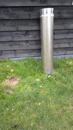 Dubbel wandige rookkanaal 1 meter binnenmaat 150 doorsnee, Doe-het-zelf en Verbouw, Ophalen, Zo goed als nieuw, Rvs, Minder dan 2 meter