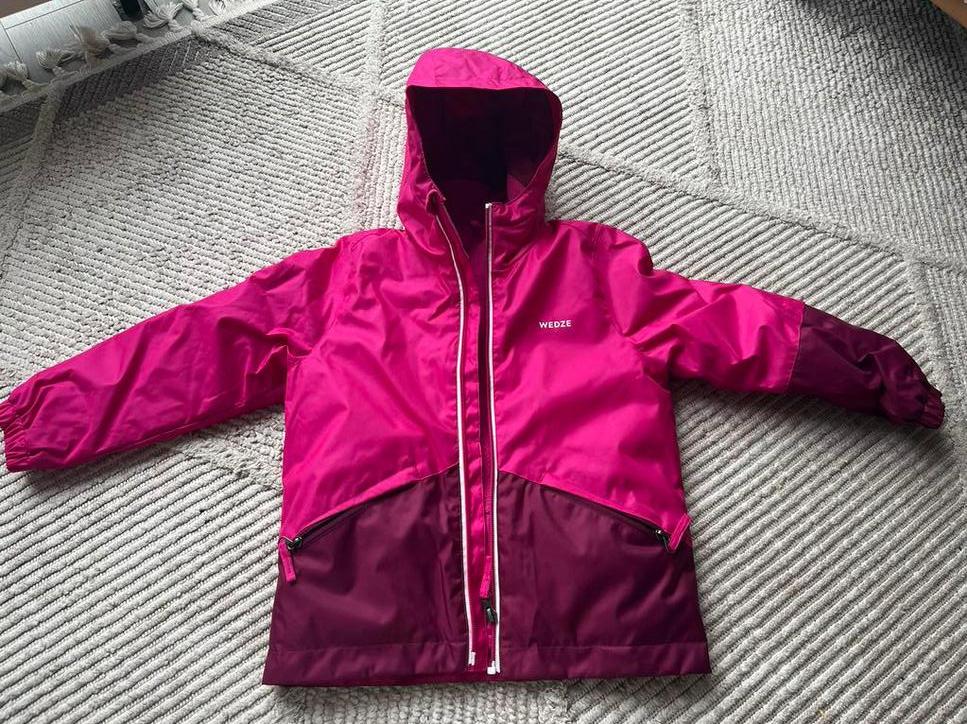 Ski jas kind, 5 jaar, fuchsiaroze, Wedge 100, Kinderen en Baby's, Ophalen of Verzenden, Zo goed als nieuw, Meisje, Jas