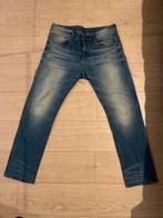 G- star 3301 broek jeans straight *NIEUW* W33 L32, Kleding | Heren, Ophalen of Verzenden, Nieuw, Overige kleuren, W33 - W34 (confectie 48/50)