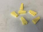 Lego dakpan helling 75 2x1x3 licht geel, Ophalen of Verzenden, Gebruikt, Losse stenen, Lego