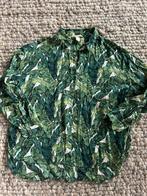 Botanische groene print blouse H&M maat 34, Maat 34 (XS) of kleiner, Ophalen of Verzenden